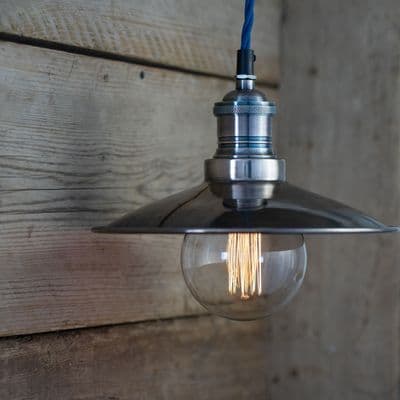 Small Santiago Pendant in Antique Nickel