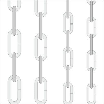 Steel Plated Lighting Chain