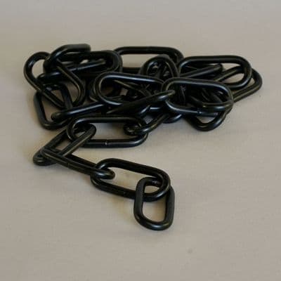 Steel Plated Lighting Chain X Large - Black