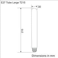 Tube Large Spiral E27 - Bulk Discount