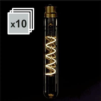 Tube Medium  LED B22 Spiral Bulk Discount