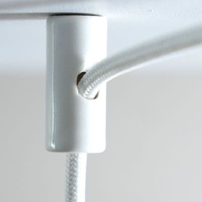 WHITE Porcelain Cable Decentraliser