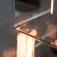 XL Five Bare Bulb Cube Cluster Ceiling Pendant