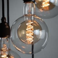 XL Five Bare Bulb Gobi Large - Sand - Cluster Ceiling Pendant