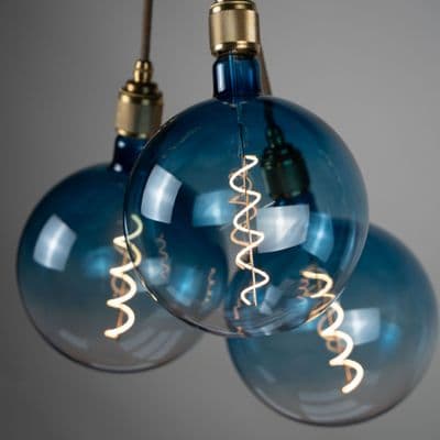 XXL Globe Spiral -  Blue Fade