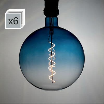 XXL Globe Spiral -  Blue Fade - Bulk Discount
