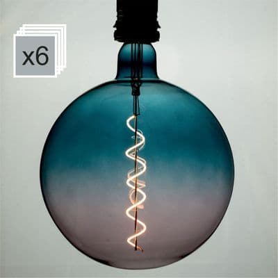 XXL Globe Spiral -  Pink/Blue  - Bulk Discount