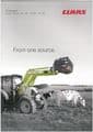 16 x Claas Tractor & Teleporter, Targo, Scorpion, Nectis, Celtis, Axos Brochure Bundle