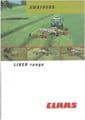 20 x Claas Liner Swather Brochures - Over The Years - Bargain Bundle of Brochures