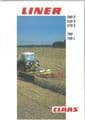 20 x Claas Liner Swather Brochures - Over The Years - Bargain Bundle of Brochures