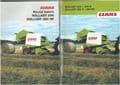 46 x Claas Baler Rollant  & Variant Brochure Bundle - Various Brochures From Over The Years