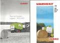 46 x Claas Baler Rollant  & Variant Brochure Bundle - Various Brochures From Over The Years