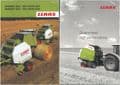 46 x Claas Baler Rollant  & Variant Brochure Bundle - Various Brochures From Over The Years
