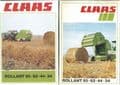 46 x Claas Baler Rollant  & Variant Brochure Bundle - Various Brochures From Over The Years