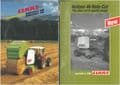 46 x Claas Baler Rollant  & Variant Brochure Bundle - Various Brochures From Over The Years