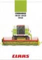 5 x Claas Commandor Combine Brochures - Over The Years - Bargain Bundle of Brochures