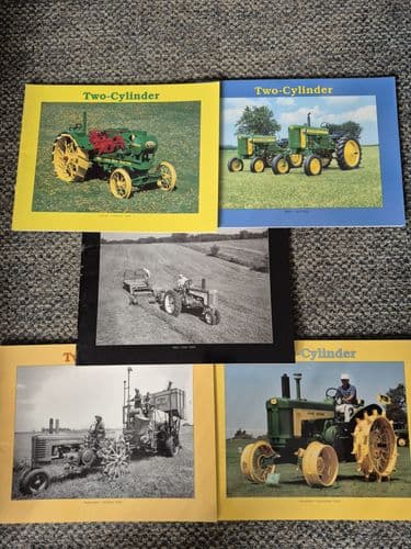 5 x John Deere Two Cylinder Magazines - 1995 January - June and  September - December