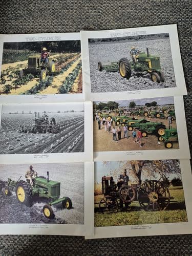 6 x John Deere Two Cylinder Magazines - Volume V - January - December 1992