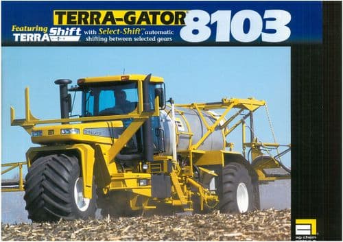 Ag-Chem Tractor Terra Gator Terra Shift - Select-Shift, Automatic Shifting 8103 Brochure