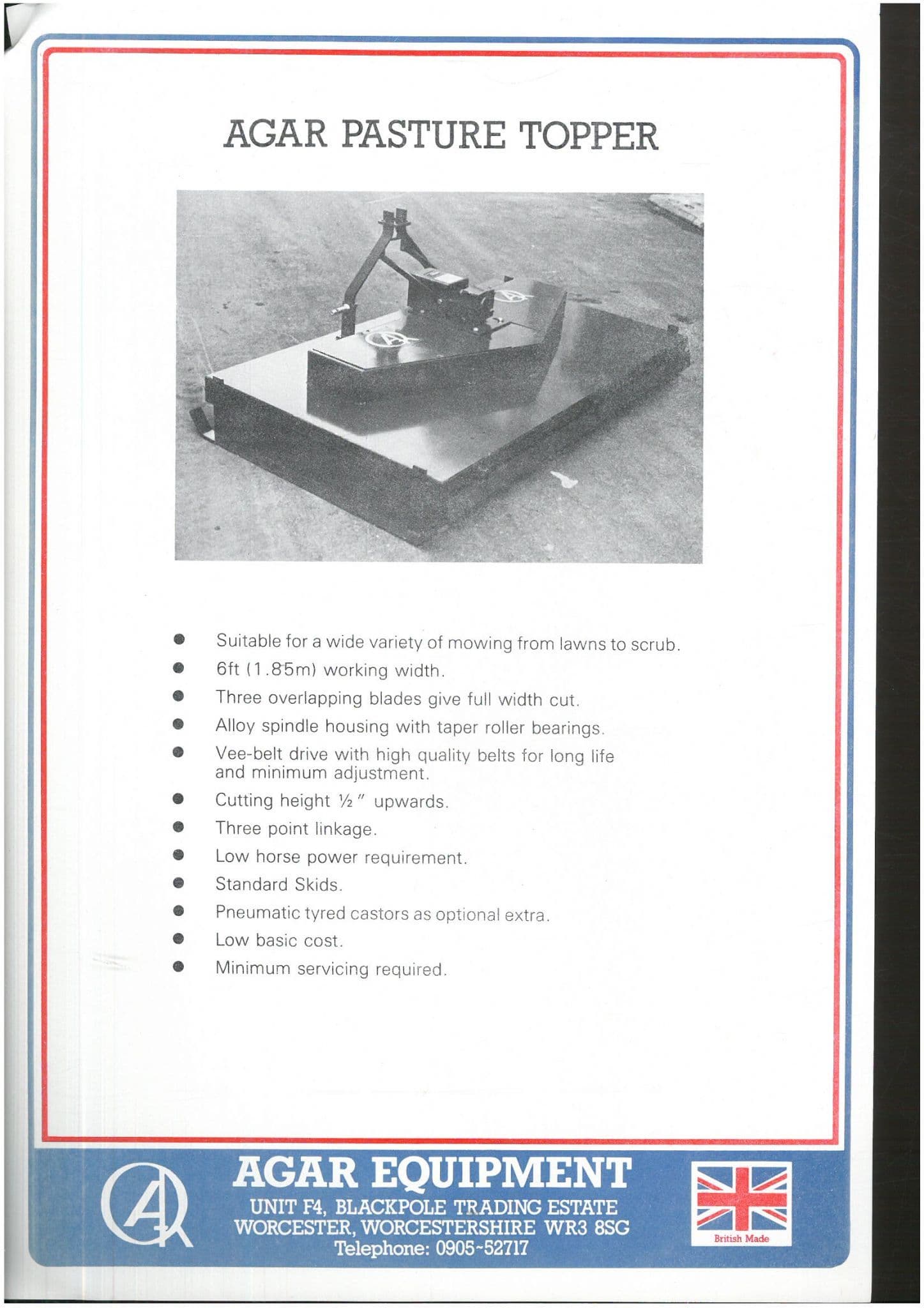 Ag Science Topper Agar Pasture Topper Brochure