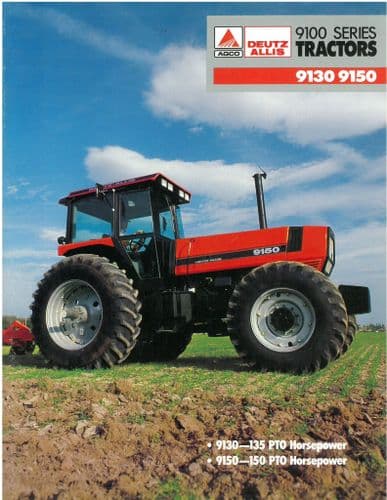 Agco Deutz Allis Tractor - 9130 & 9150 Brochure