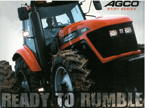Agco Rt95 Agco Tractors Ready To Rumble RT95 RT115 RT130 RT145 DT160 DT180 DT200 ...