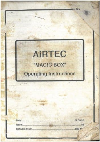 AirTec Sprayer Magic Box Operators and Calibration Manual
