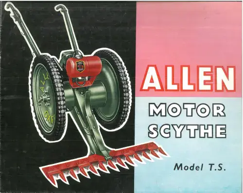 Allen Motor Scythe - Model TS Brochure