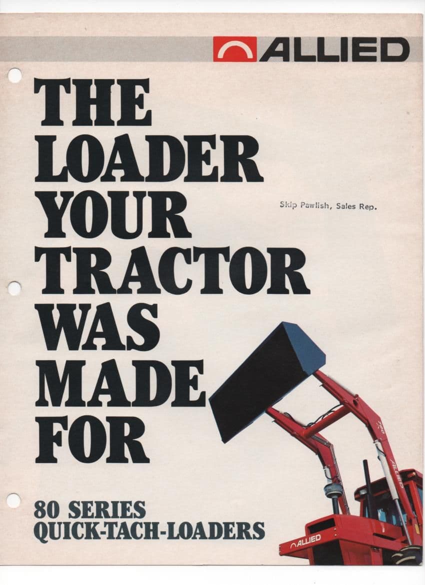 Allied 80 Series QuickTachLoaders Brochure