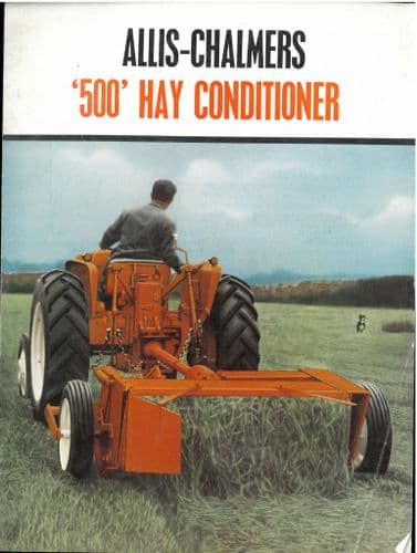 Allis Chalmers 500 Hay Conditioner Brochure