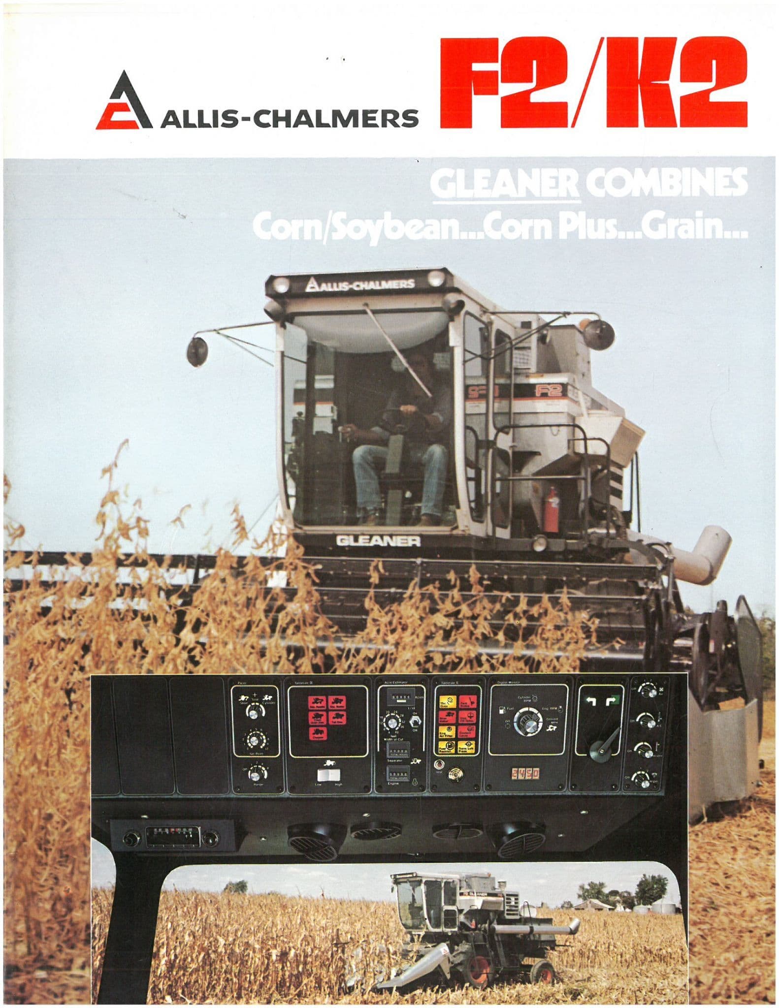 Gleaner F2 Combine Dimensions