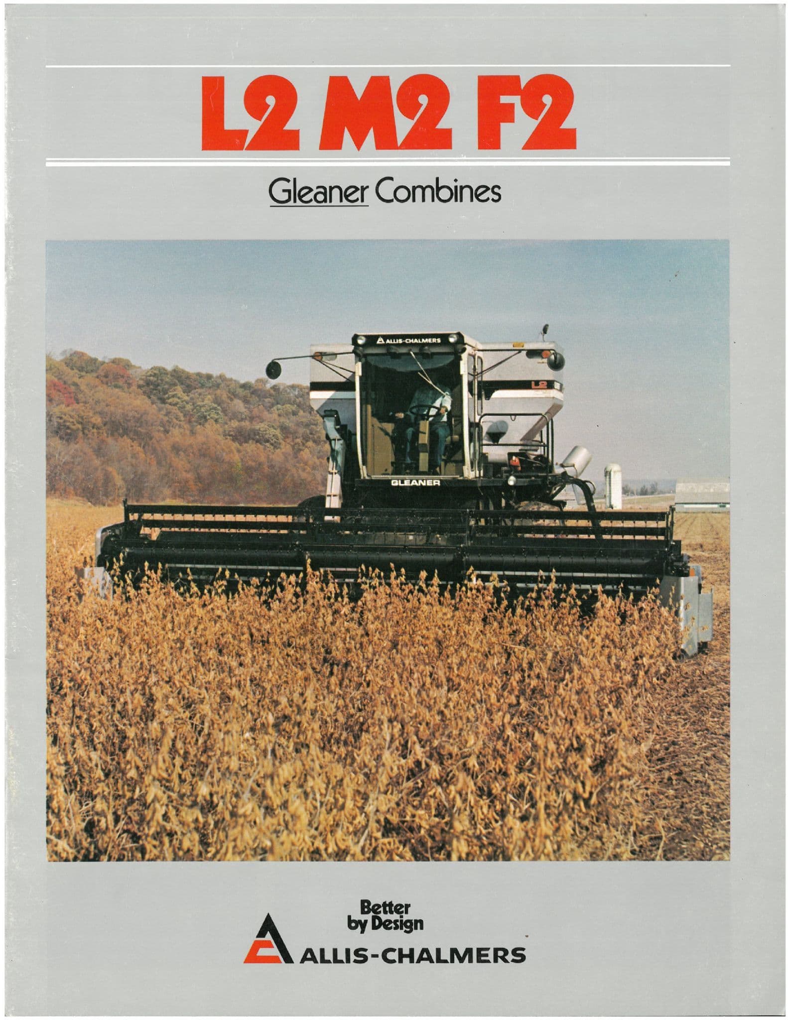 Gleaner F2 Combine Dimensions