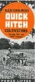 Allis Chalmers Quick Hitch Cultivators Brochure - For the RC and WC Tractors