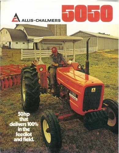Allis Chalmers Tractor 5050 Brochure
