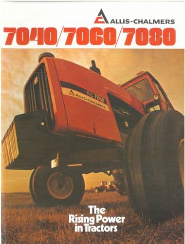 Allis Chalmers Tractor 7040 7060 7080 Brochure