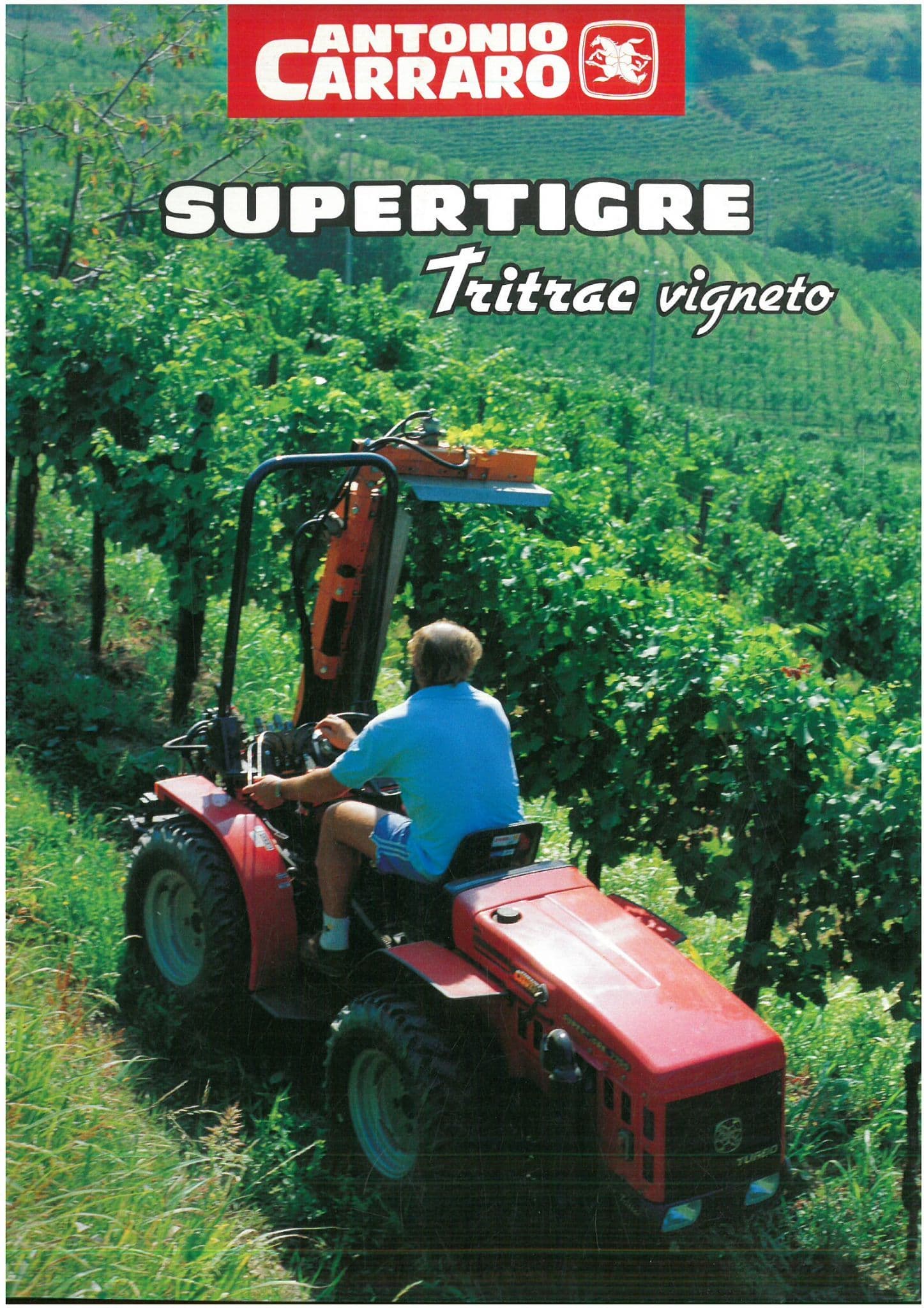 Antonio Carraro Tractor Supertigre Tritrac Vigneto Brochure antonio-carraro-tractor-supertigre-tritrac-vigneto-brochure