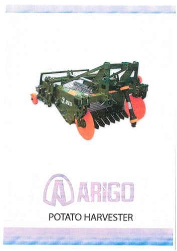 Arigo Potato Harvester Operators Manual and Spare Parts List