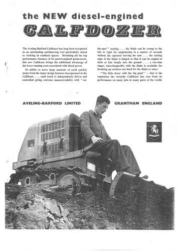 Aveling Barford Calfdozer Parts Manual