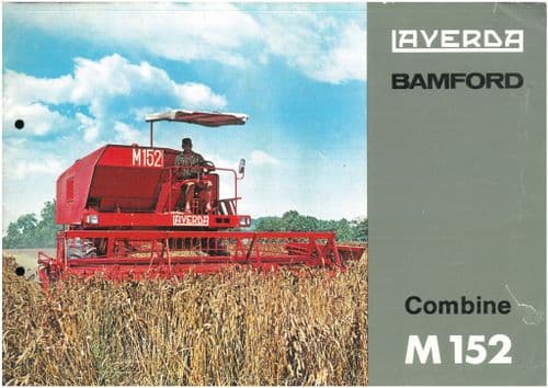 Bamford Laverda Combine Harvester M152 Brochure
