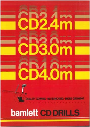 Bamlett CD Drill CD2.4m CD3.0m CD4.0m Brochure