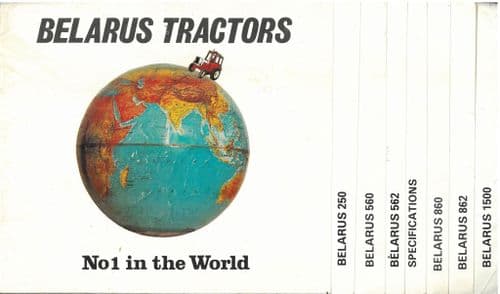 Belarus Tractor 250 560 562 860 862 1500 Brochure