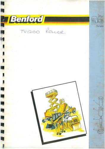 Benford Ride-On Roller TV1200 Parts Manual
