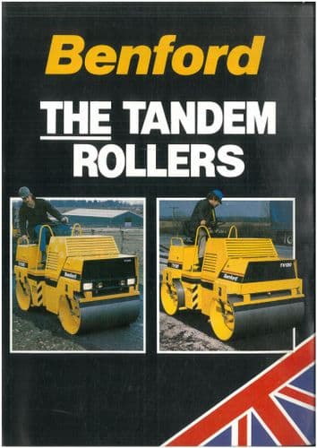 Benford  TV100 TV120 Arctic Tandem Vibrating Roller Brochure