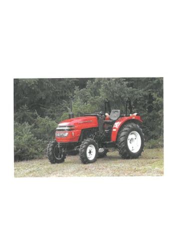Benye Tractor BY350 BY354 BY400 BY404 Workshop Manual