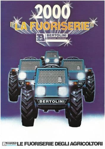 Bertolini Tractor Serie 2000 Brochure