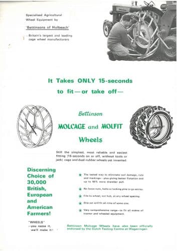 Bettinson Molcage and Molfit Wheel Brochure