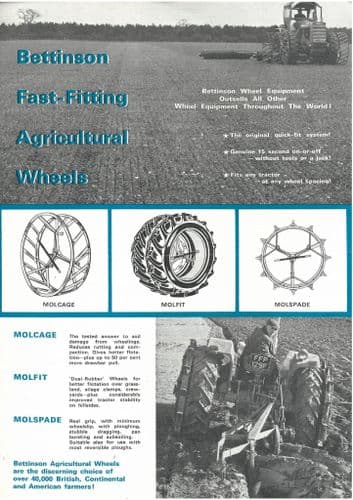Bettinson Molcage Wheel "Fast Fitting" Brochure