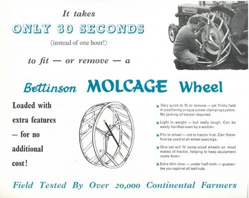 Bettinson Molcage Wheel 