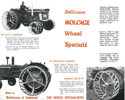 Bettinson Molcage Wheel Specials Brochure