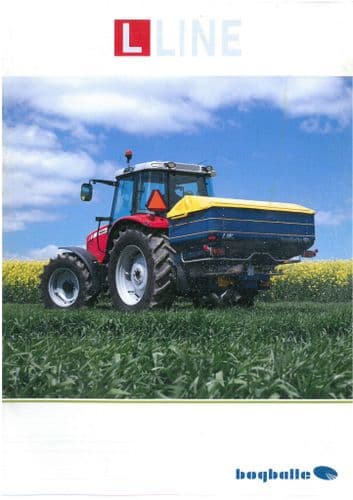 Bogballe Seed Spreader L LINE : L2W plus L2 plus L1 plus L1base